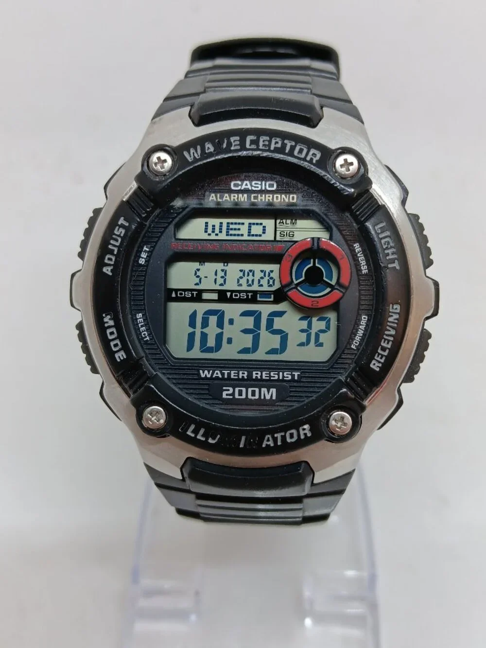 Casio Waveceptor WV200A-1AV [3140] Men's 45mm Digital Atomic World Time Watch
